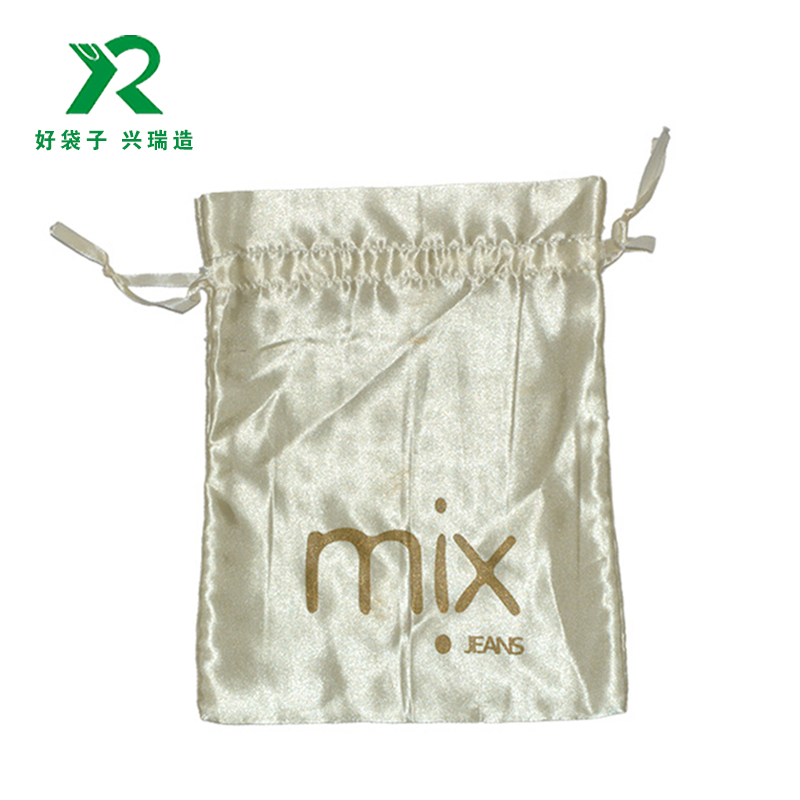 色丁布束口袋-0002
